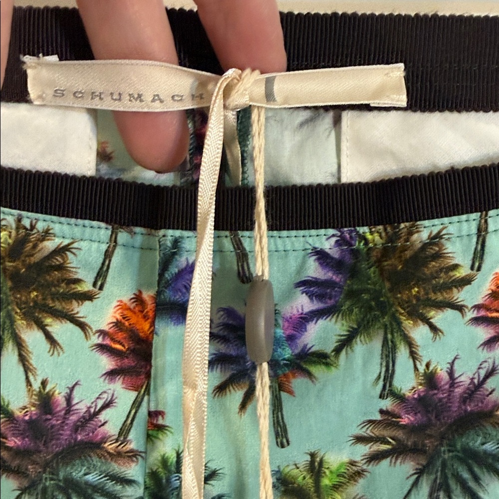 Dorothee Schumacher women's capri pants psychedelic palms 1/XS NWT - Picture 5 of 12